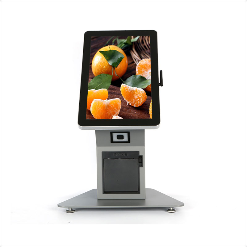 Kiosk tự đặt hàng màn hình cảm ứng chân dung 15,6 21,5 inch