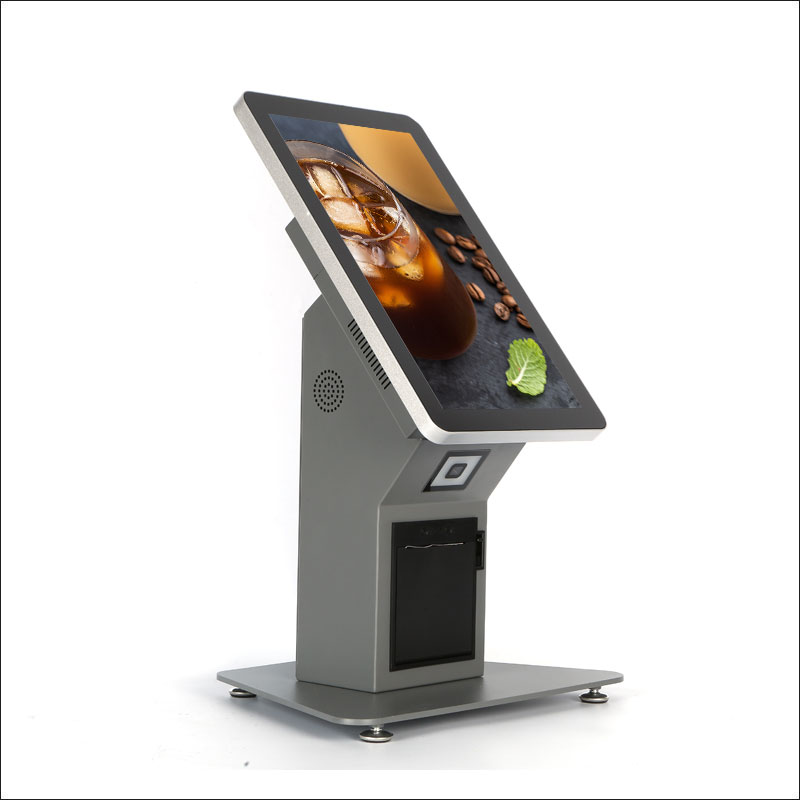 Kiosk thanh toán thức ăn nhanh đặt hàng tự phục vụ 15,6 inch