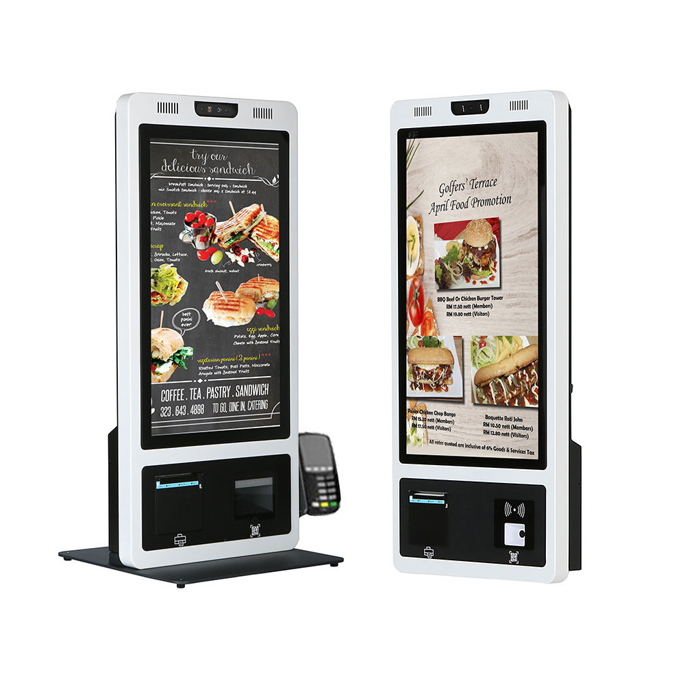 Kiosk phần cứng tự phục vụ thiết kế mỏng